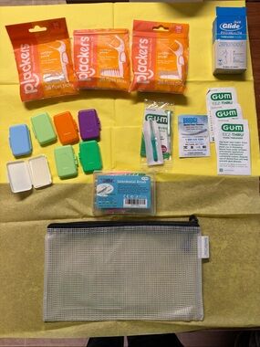 Braces care items.